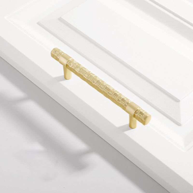 Creative Solid T Bar Zinc Alloy Cabinet Drawer Handles