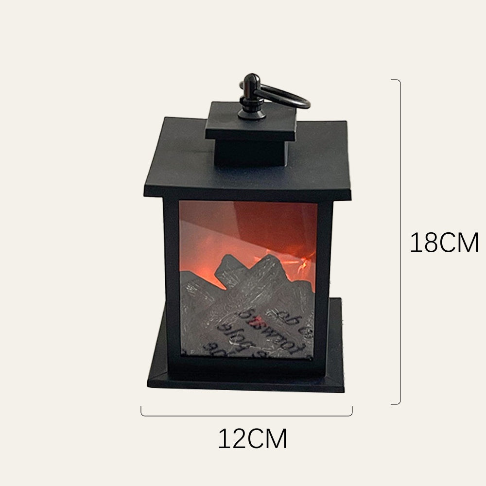 Compact Simulated Fireplace Light LED Christmas Lightings