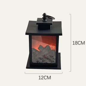 Compact Simulated Fireplace Light LED Christmas Lightings