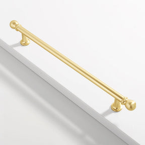 Modern Zinc Alloy Matte Gold Drawer Cabinet Handles