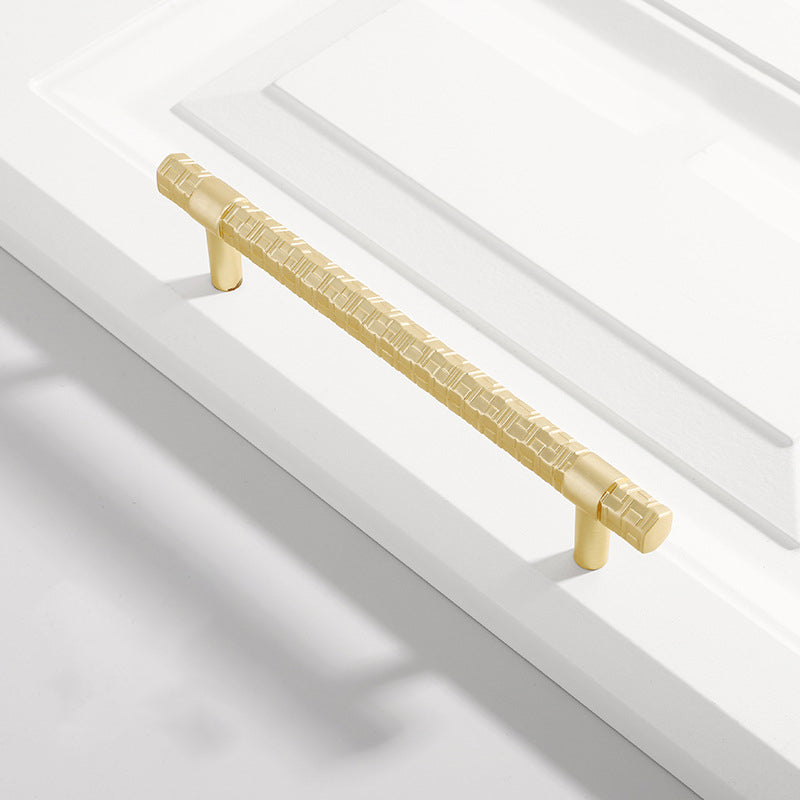 Creative Solid T Bar Zinc Alloy Cabinet Drawer Handles