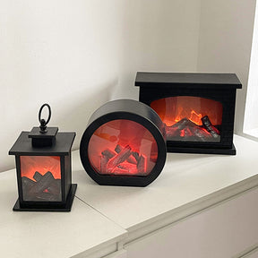 Compact Simulated Fireplace Light LED Christmas Lightings