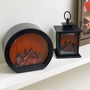 Compact Simulated Fireplace Light LED Christmas Lightings