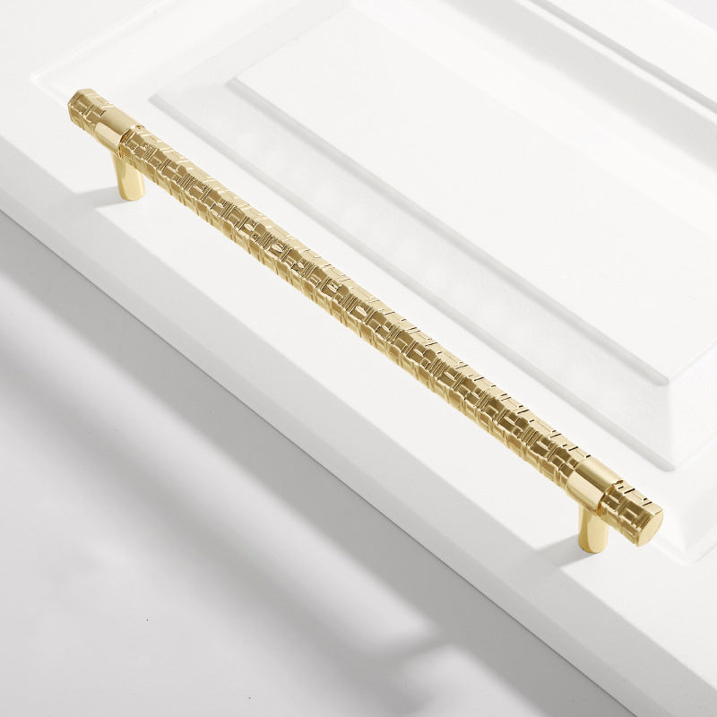 Creative Solid T Bar Zinc Alloy Cabinet Drawer Handles