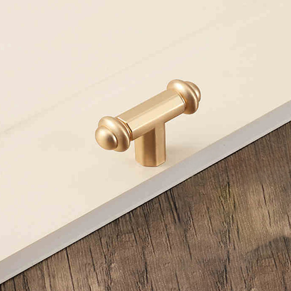 Modern Gold Zinc Alloy Cabinet Handles For Kitchen