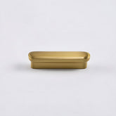 Vintage Brass Cabinet Edge Pulls For Kitchen