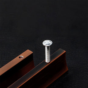 Vintage Bronze Aluminum Finger Pulls