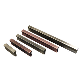 Vintage Bronze Aluminum Finger Pulls