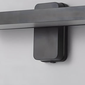 Vintage IP65 Adjustable LED Black Outdoor Wall Light