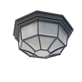 Industrial IP65 Outdoor Flush Mount Porch Ceiling Light