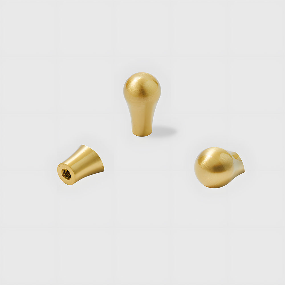 Modern Luxurious Gold Solid Drawer Handle