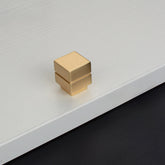 Modern Minimalist Square Brushed Handles And Pulls