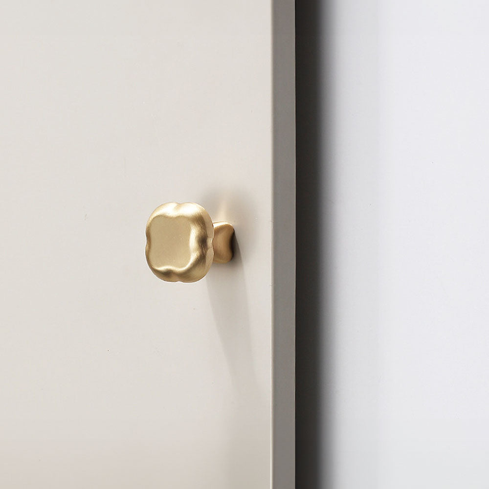 Smooth Gold Cabinet Handles for Wardrobe Cupboard