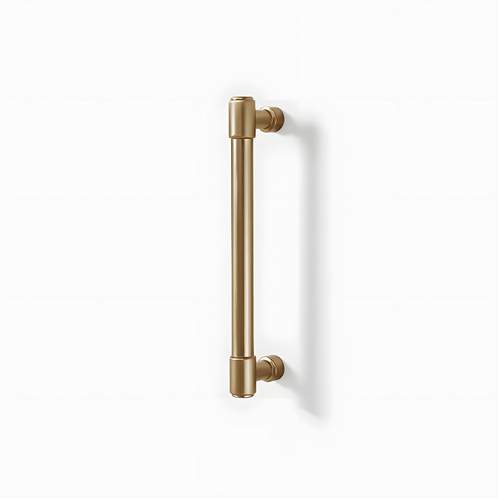 Modern Zinc Alloy Champagne Gold T Bar Cabinet Pulls