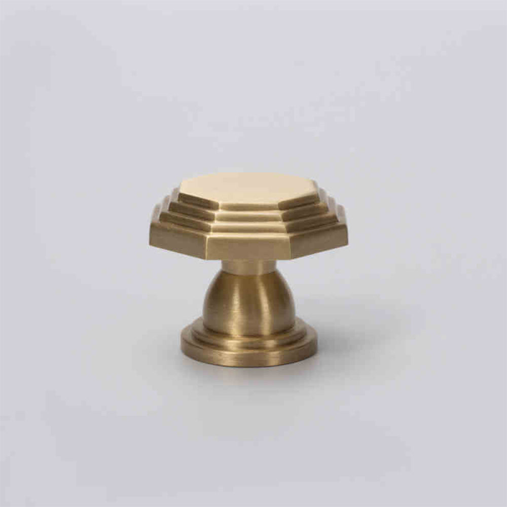 Contemporary Gold Brass Furniture Cabinet Handle And Knobs For Kitchen