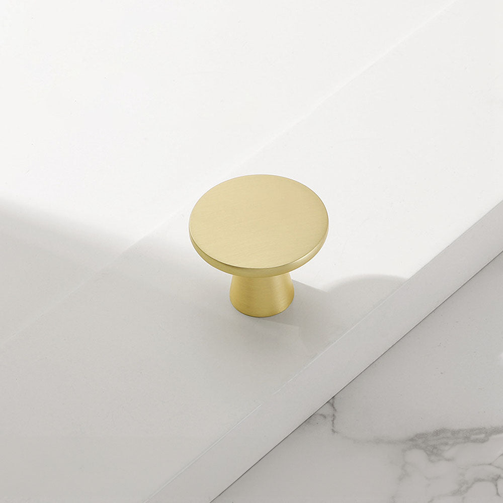 Modern Minimalist Gold and Grey Cabinet Handles