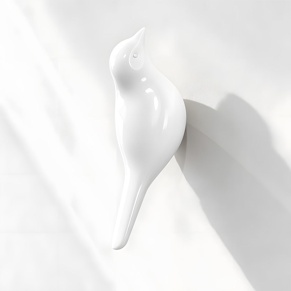 Decorative Bird Shaped Resin Wall Hook