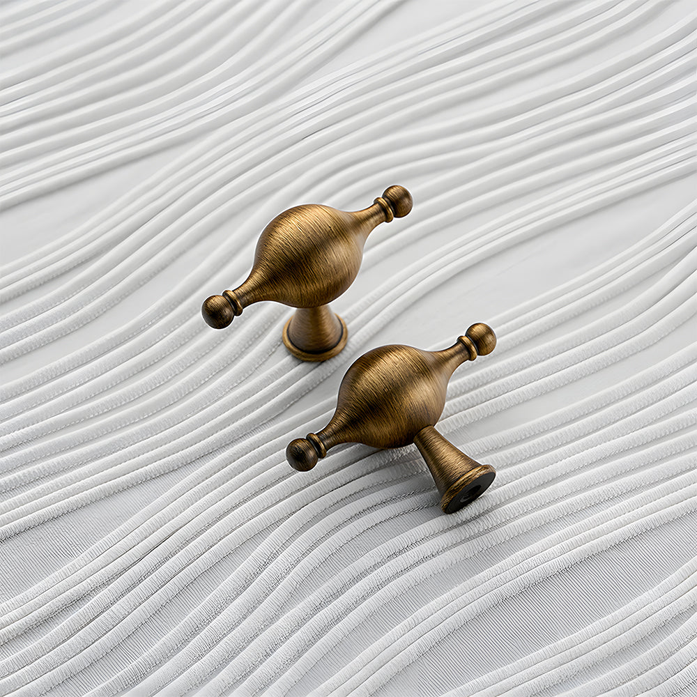 French Retro High-end Furniture Bronze Handles