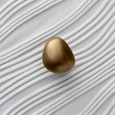 Organic Pebble Brushed Mushroom Cupboard Knobs