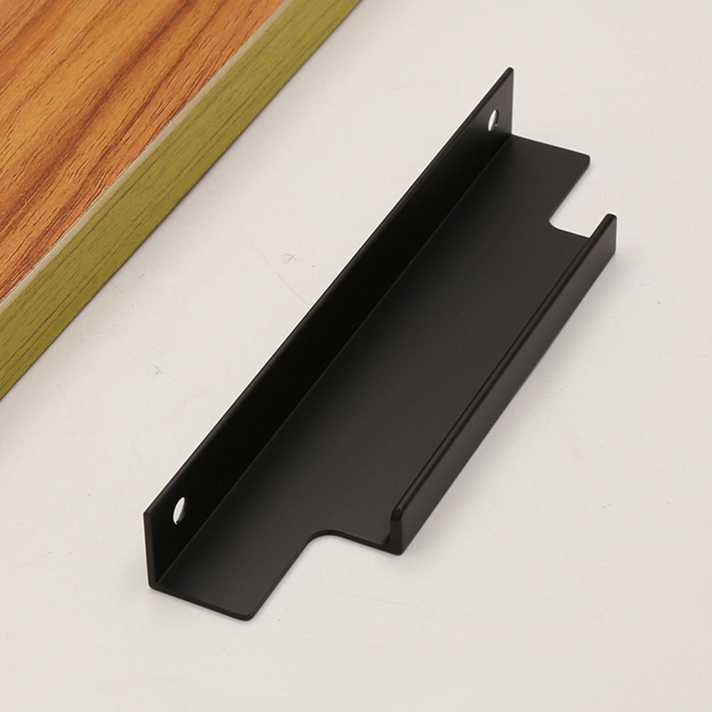 Modern Colorful Kitchen Cabinet Edge Pull Handles