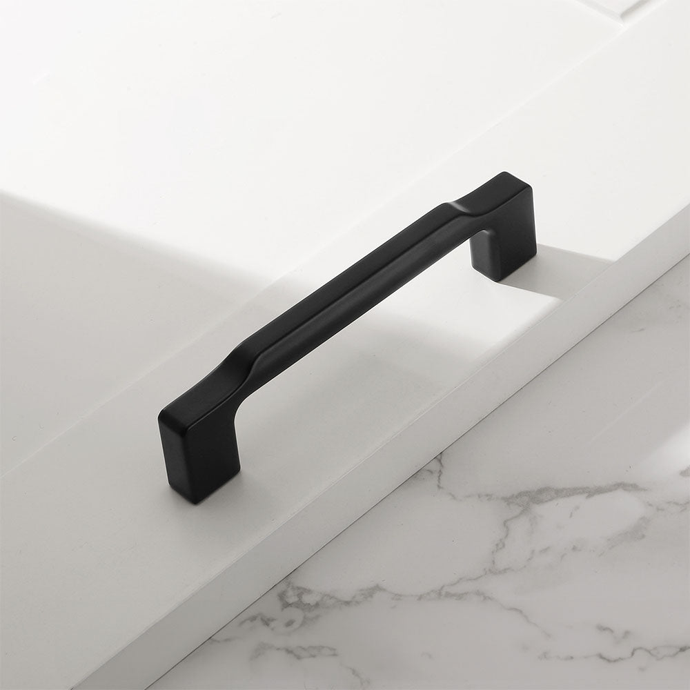 Elegant Zinc Alloy Square Cabinet Pulls and Handles