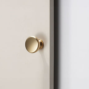 Smooth Gold Cabinet Handles for Wardrobe Cupboard