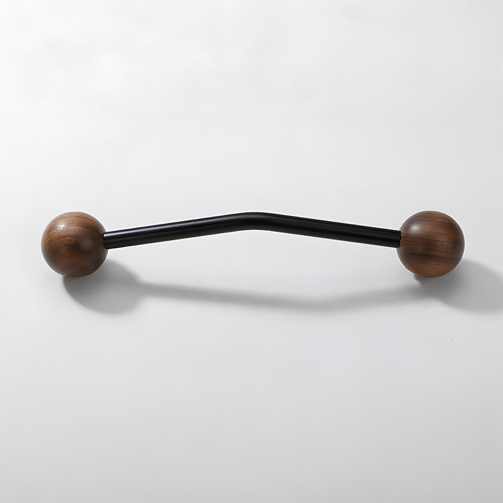 Walnut Round Head Wooden Cabinet Handles