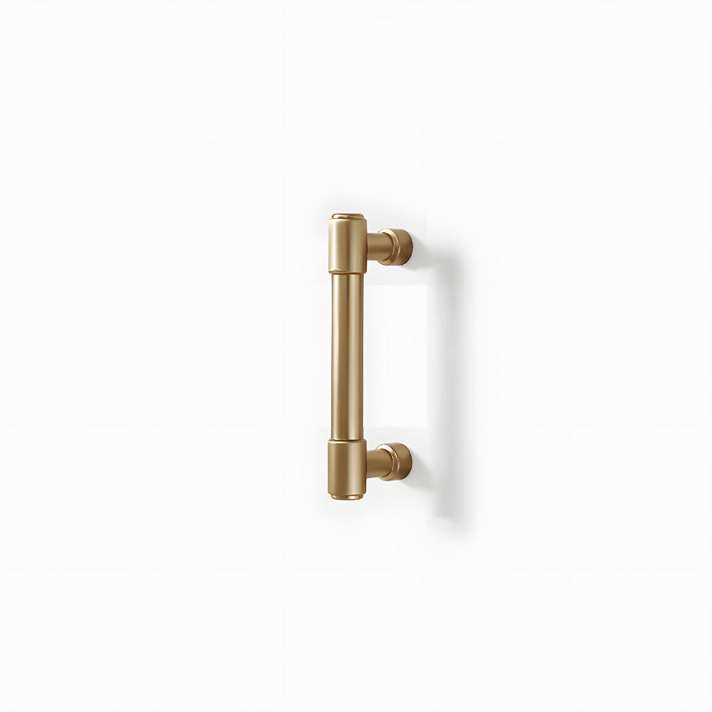 Modern Zinc Alloy Champagne Gold T Bar Cabinet Pulls