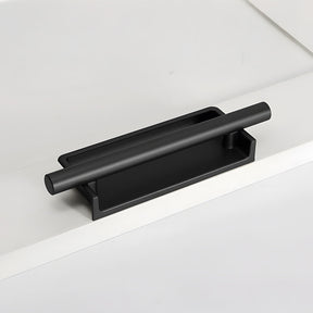 Simple Aluminum Alloy Recessed Concealed Cabinet Handles
