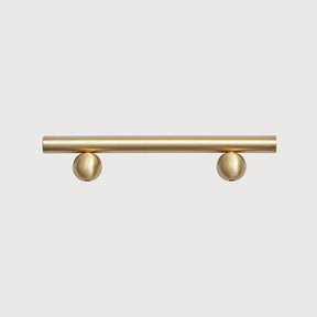 Modern Minimalist Pure Brass Gold Wardrobe Door Handle