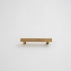 Modern Zinc Alloy Square Textured Grid Cabinet Pulls