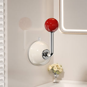 Punch-free Suction Cup Cabinet Handles Wall Hook Curtain Holder
