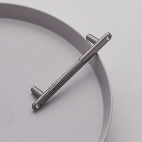 Modern Knurled Zinc Alloy Cabinet Pulls