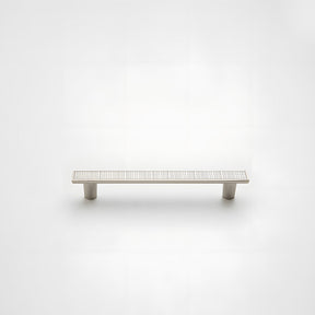 Modern Zinc Alloy Square Textured Grid Cabinet Pulls