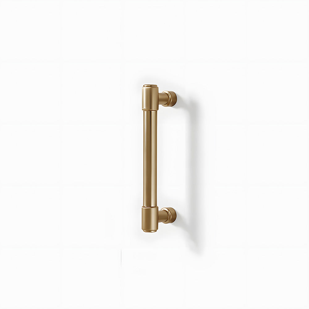 Modern Zinc Alloy Champagne Gold T Bar Cabinet Pulls