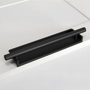 Simple Aluminum Alloy Recessed Concealed Cabinet Handles