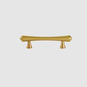 Modern Gold Matte Brushed Cabinet Spindle Handle