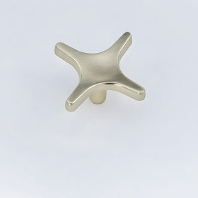 Modern Zinc Alloy Star Cross Cabinet Knobs