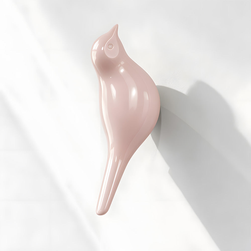 Decorative Bird Shaped Resin Wall Hook