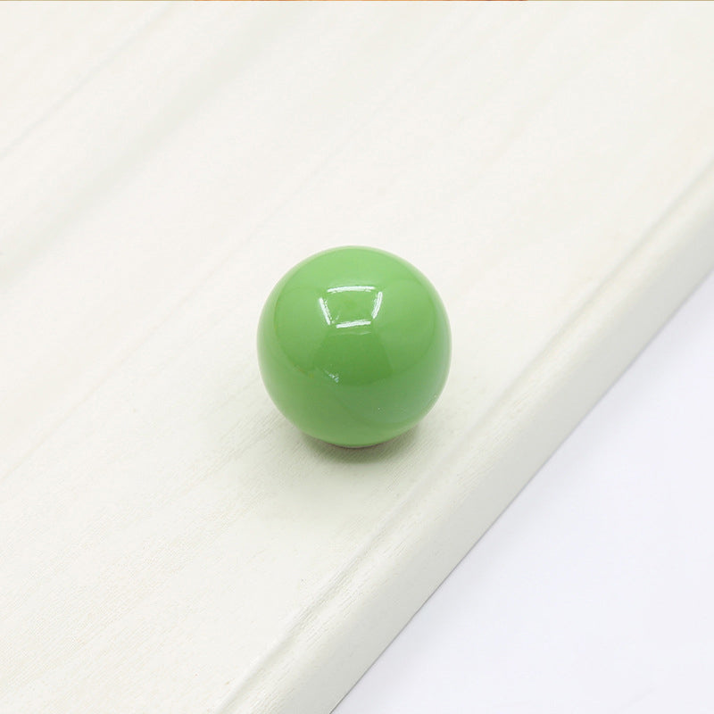 Ball Shape Colorful Wardrobe Drawer Knobs