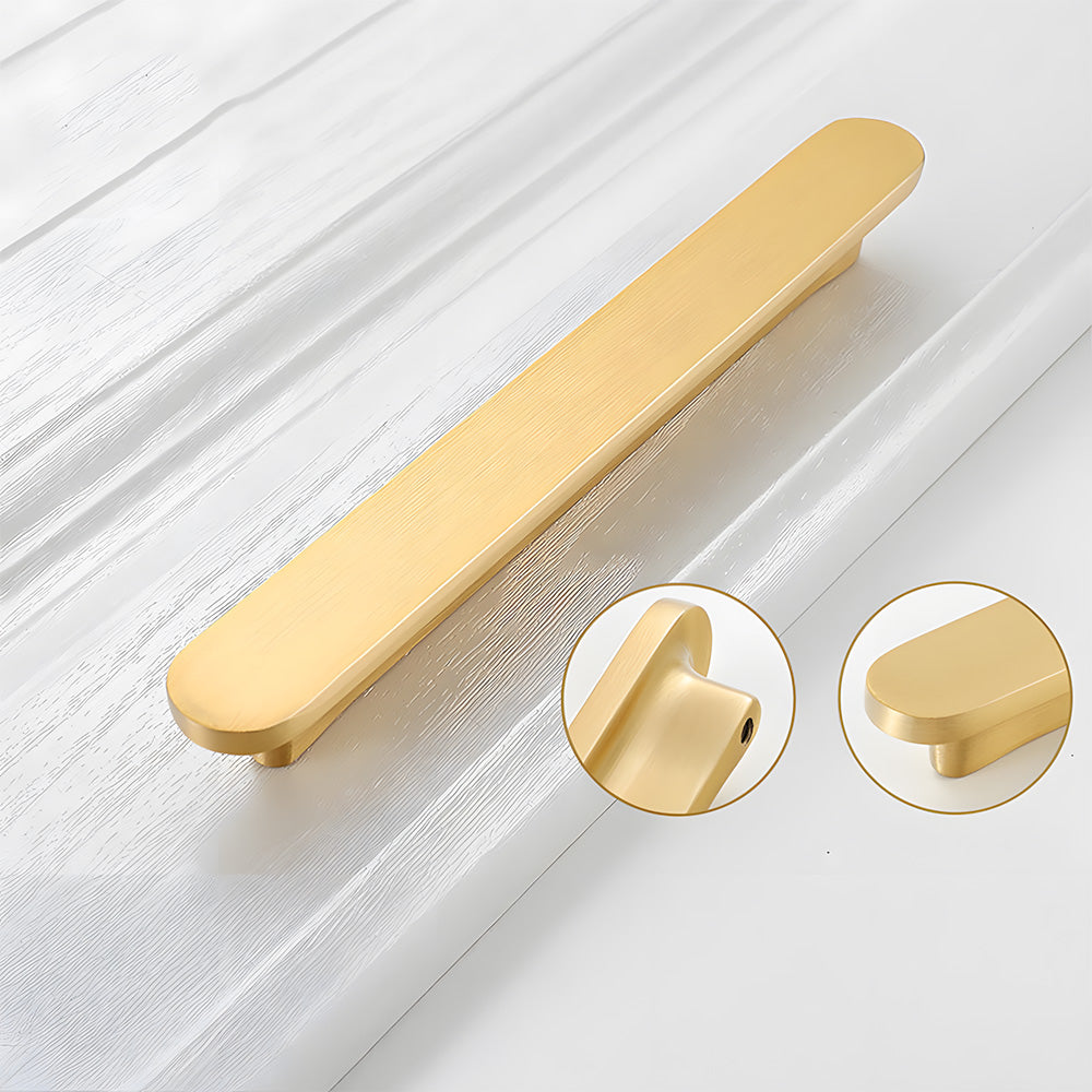 Modern Gold Brass Cabinet Pulls and Handles