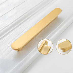 Modern Gold Brass Cabinet Pulls and Handles