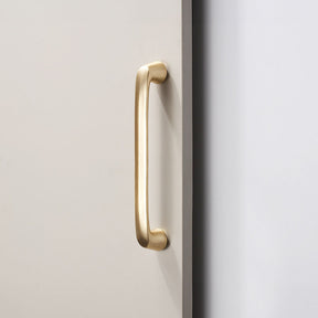 Smooth Gold Cabinet Handles for Wardrobe Cupboard