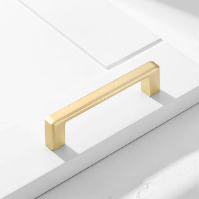 Modern Square Zinc Alloy Kitchen Cabinet Handles