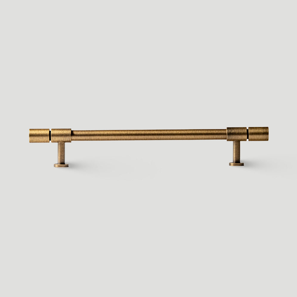 Vintage Bronze Brass Wardrobe Door T-shaped Handle