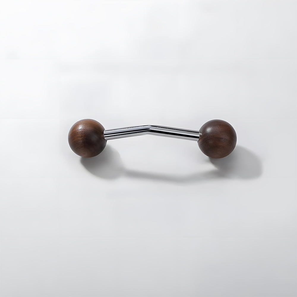 Walnut Round Head Wooden Cabinet Handles