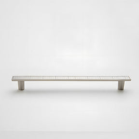 Modern Zinc Alloy Square Textured Grid Cabinet Pulls