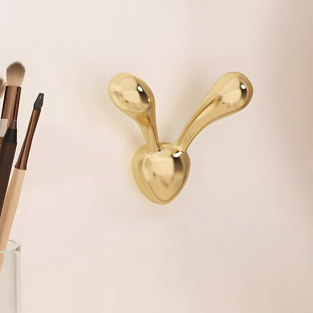 Unique Heart & Rabbit Ear Shaped Coat & Towel Hooks
