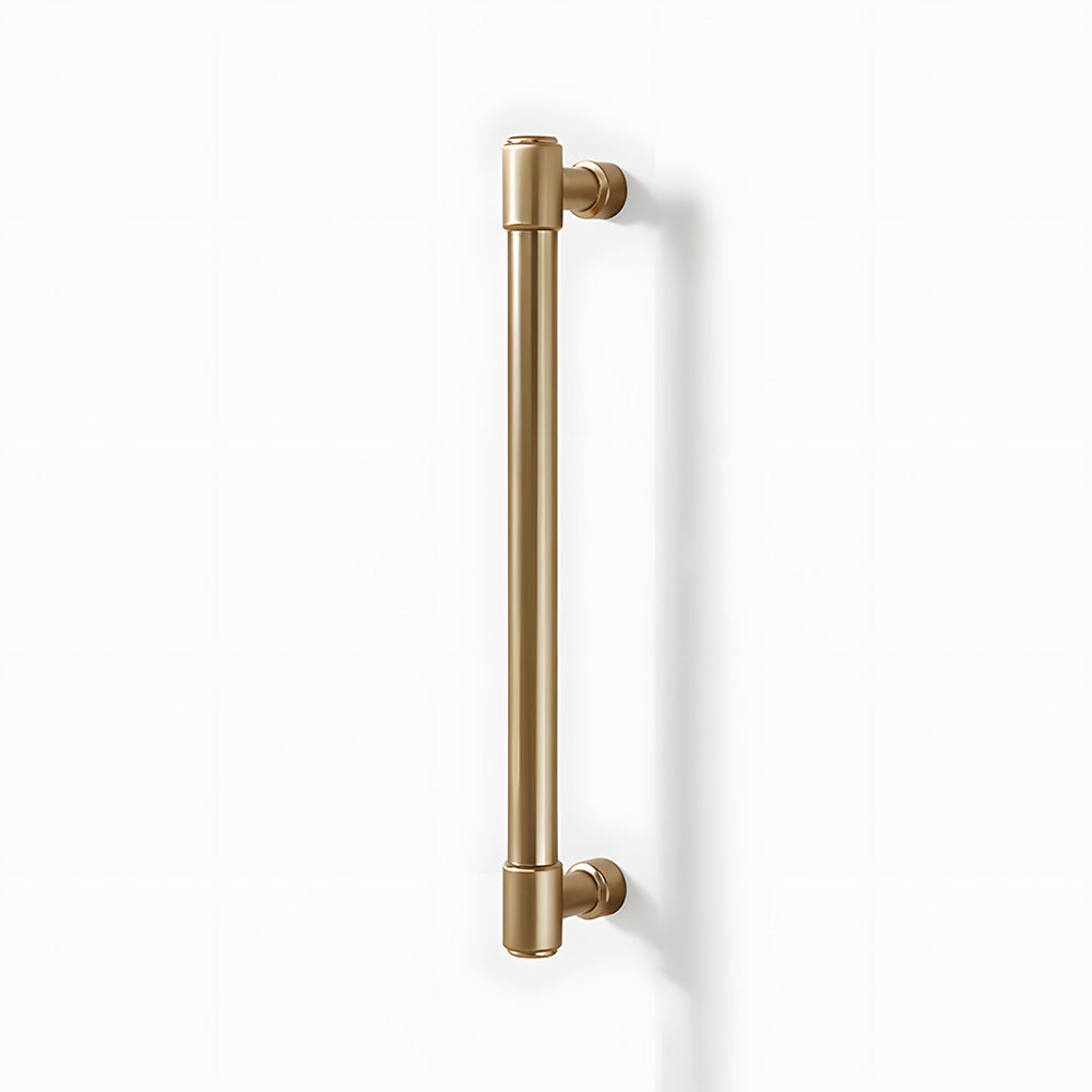 Modern Zinc Alloy Champagne Gold T Bar Cabinet Pulls