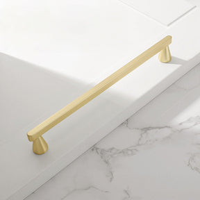 Modern Minimalist Gold and Grey Cabinet Handles